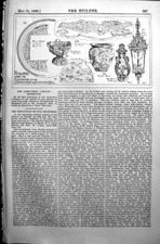 Antique Old Print Metal Work Exhibition Armourers Brasiers Hall 1890 Builder