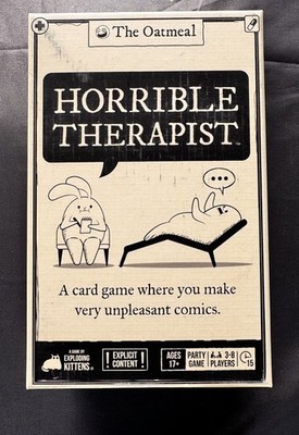 Horrible Therapist Kartenspiel - gebraucht - Exploding Kittens & The Oatmeal - 17+