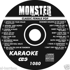   KARAOKE MONSTER HITS CD+G CLASSIC FEMALE POP #1080