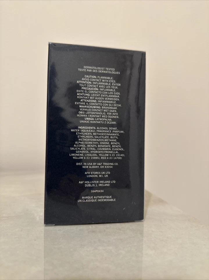 Abercrombie & Fitch A&F WOODS Cologne Spray 1.7 oz for Men New Sealed Box - Image 2 of 4