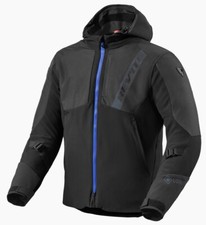 GIACCA MOTO REV'IT POTENTIAL GTX GORE TEX BLACK ANTHRACITE TG XL