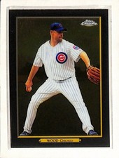 2020 Topps Chrome Turkey Red TRC 40 Kerry Wood Chicago Cubs baseball card