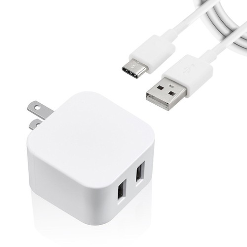 For Samsung Galaxy A42 5G SM-A426U Grade A+ Dual USB Power Adapter Type C Cable - 第 1/1 張圖片
