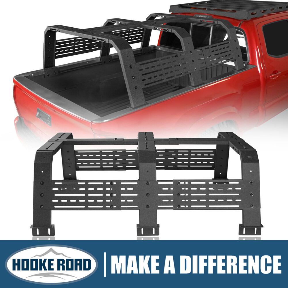 Hooke Road Steel Rear Bed Rack Assembly for Toyota Tundra 07-23