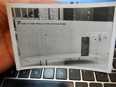 PRESSEFOTO ATOMAUSSTELLUNG URANAUSSTELLUNG 1964 ERA 9/13 CM 