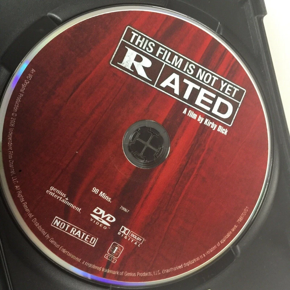 This Film is Not Yet Rated (DVD, 2006) - MPAA Documentary - Dir. Kirby Dick - Image 4 of 4