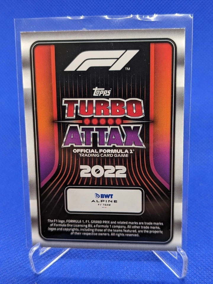 F1 Turbo Attax 2022 Esteban Ocon Superstar #308 Alpine - Image 2 of 2