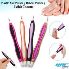 Cuticle Pusher UV Gel Polish Soak Off Remover Tool Nail Arts Cuticle Trimmer New