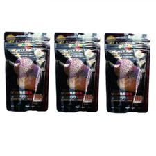3 Okiko Cichlid Flowerhorn Fish Food Platinum Head Fast XL Floating Pellets 100g