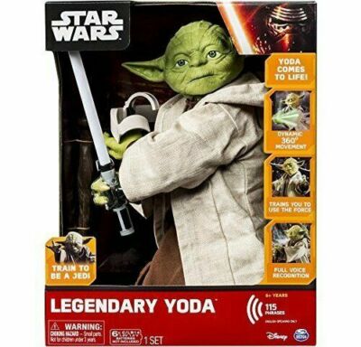 Star Wars Legendary Jedi Master Yoda, 16 inch Yoda ~ New in Big