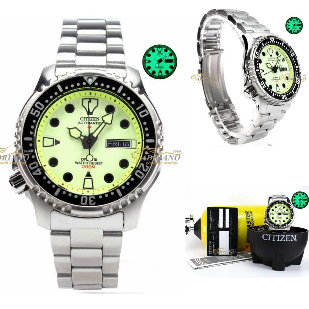 Citizen Promaster NY0040 50W Diver s Automatic Full Lume eBay