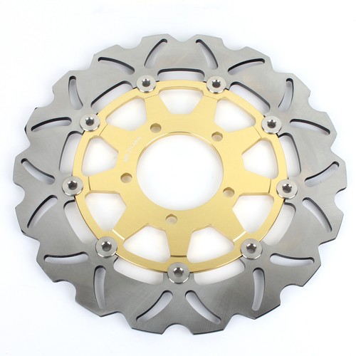 2 Front Brake Rotors+Pads for Kawasaki Concours 14 ZG1400 08-22 ZX14R 2006-2022 - Picture 7 of 13