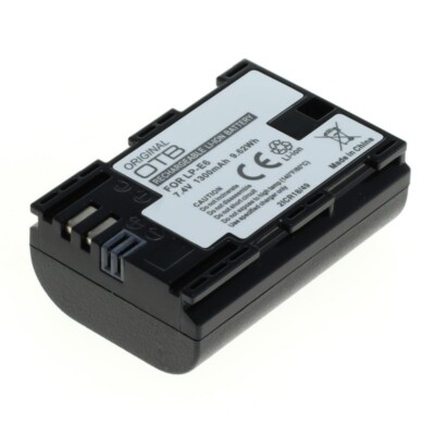 Akku für Blackmagic Micro Cinema Camera Accu Batterie LP-E6 / LP-E6N