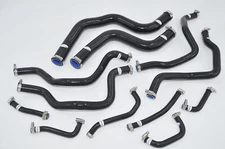 Silicone Radiator Coolant Hose Kit MITSUBISHI LANCER EVO 7/8/9 CT9A  BLK