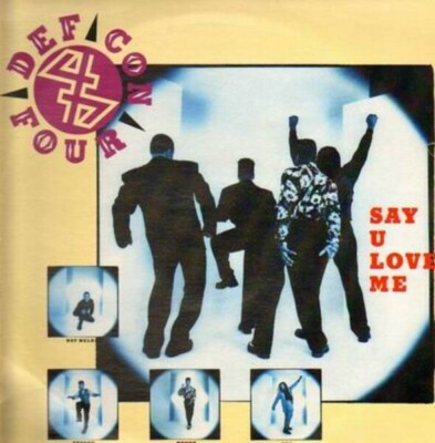 Def Con 4 Say U Love Me Vinyl Single 12inch NEAR MINT Reprise Records