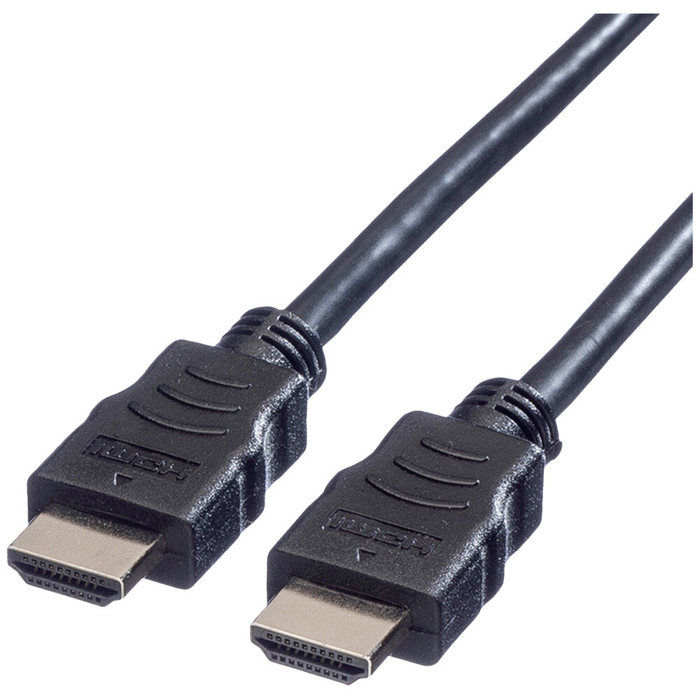 Значение HDMI Anschlusskabel HDMI-A Stecker 3,00 m Schwarz 11.99.5543 4K UHD, Германия...
