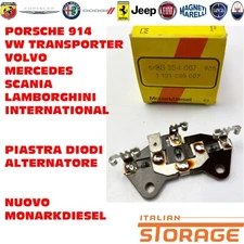 FOR PORSCHE VW VOLVO MERCEDES SCANIA PLATE DIODES ALTERNATOR NEW 88354007