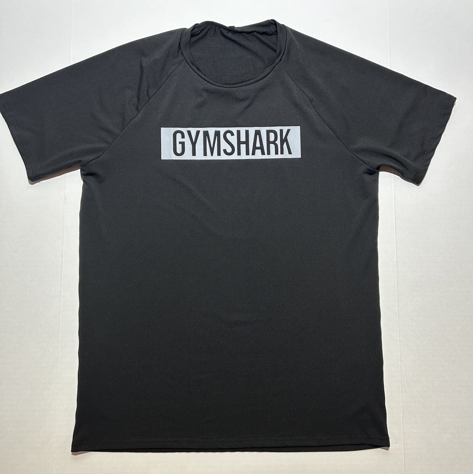 Gymshark Athletic Black Workout T Shirt Men's Size Large Casual
