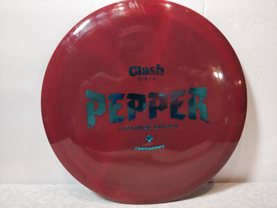 Clash Discs Steady Prototype Pepper 172 grams Red disc golf