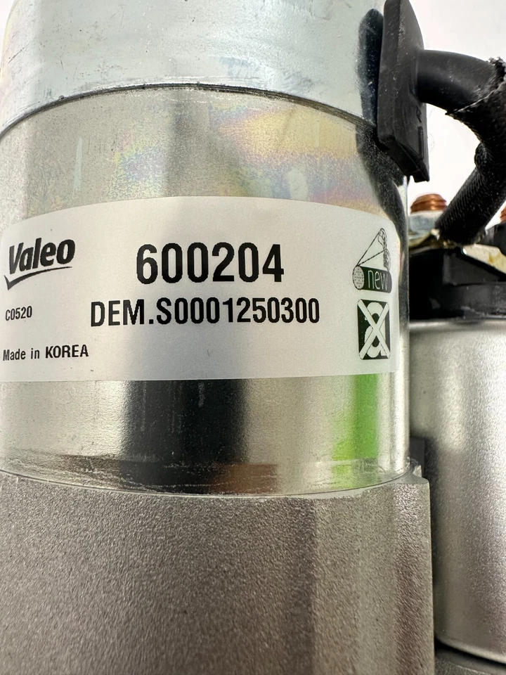 Arranque Valeo 12V para Hyundai Elantra Tiburon Tucson 1.8L 2.0L 600204 Foto 4 de 4