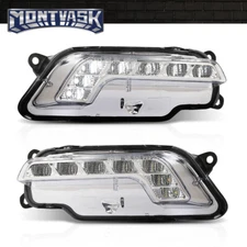 LED DRL Fog Light Lamp Fit For Mercedes Benz W212 E350 E550 E63 AMG 2010 -2016