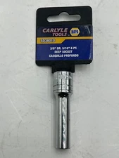 OEM Carlyle Tools by Napa SD38010 3/8" DR. 5/16" 6PT Deep Socket
