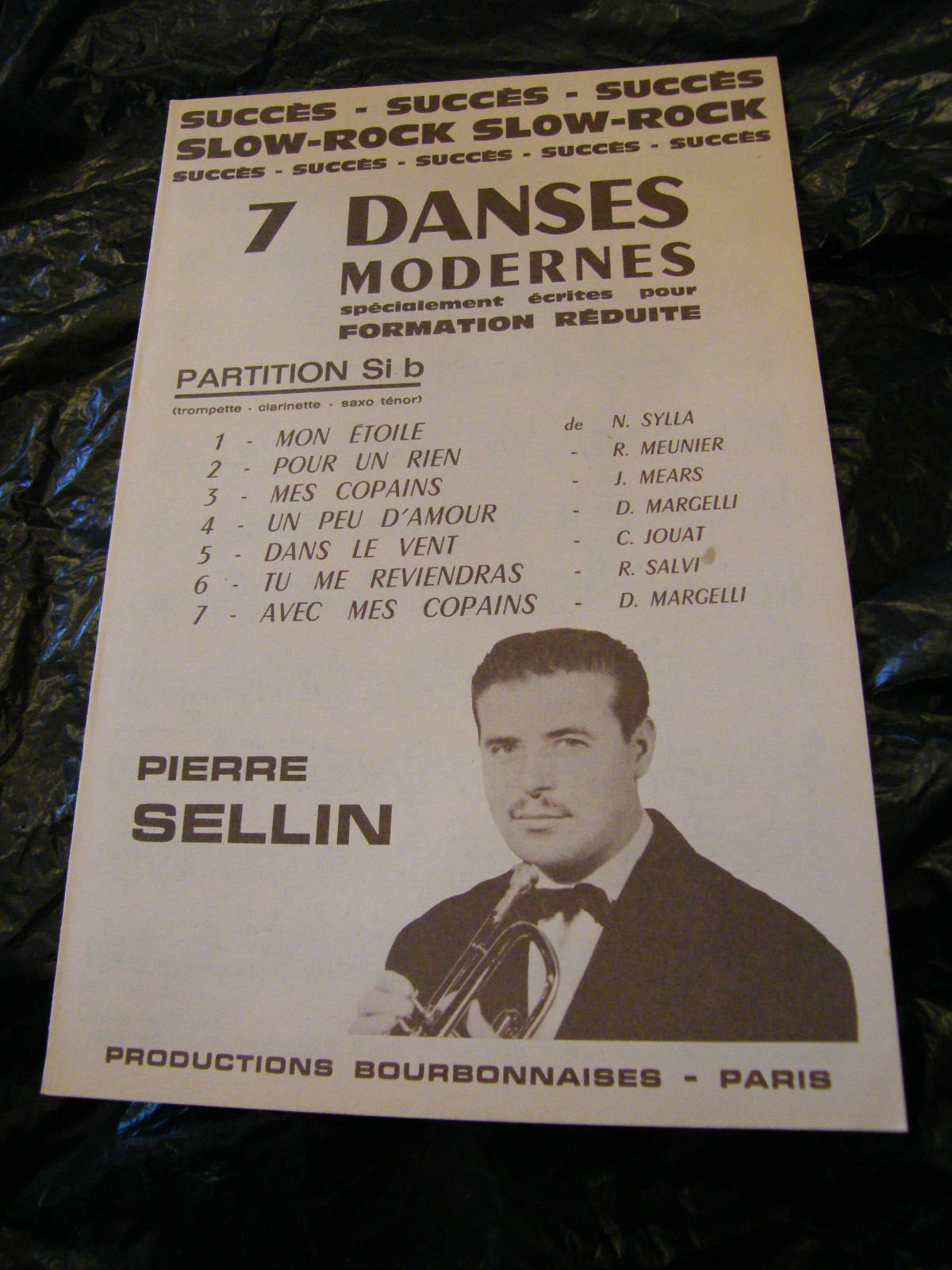 Partition 7 Modern Dances Music Sheet Pierre Sellin