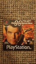 PS1 007 Tomorrow Never Dies *MANUAL ONLY* - PAL Black Label version