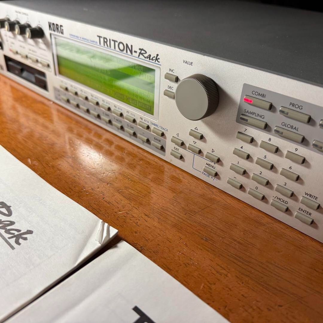 KORG Triton Rack Sound Module Classic Used From Japan Very