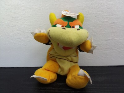 1999 Super Mario Nintendo 64 BOWSER Plush 7'' Original Tag ( VGW263 ) TUB 3