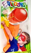 Ja-Ru Play Balloons Punch Balls Blue Orange Balloon Toy Birthday Party Jaru 2PK