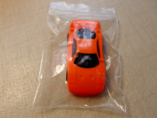 NEW TYCO MATTEL 440X2WIDE PAN CHASSIC FERRARI F-40 TEST SHOT IN ORANGE NEW RARE.
