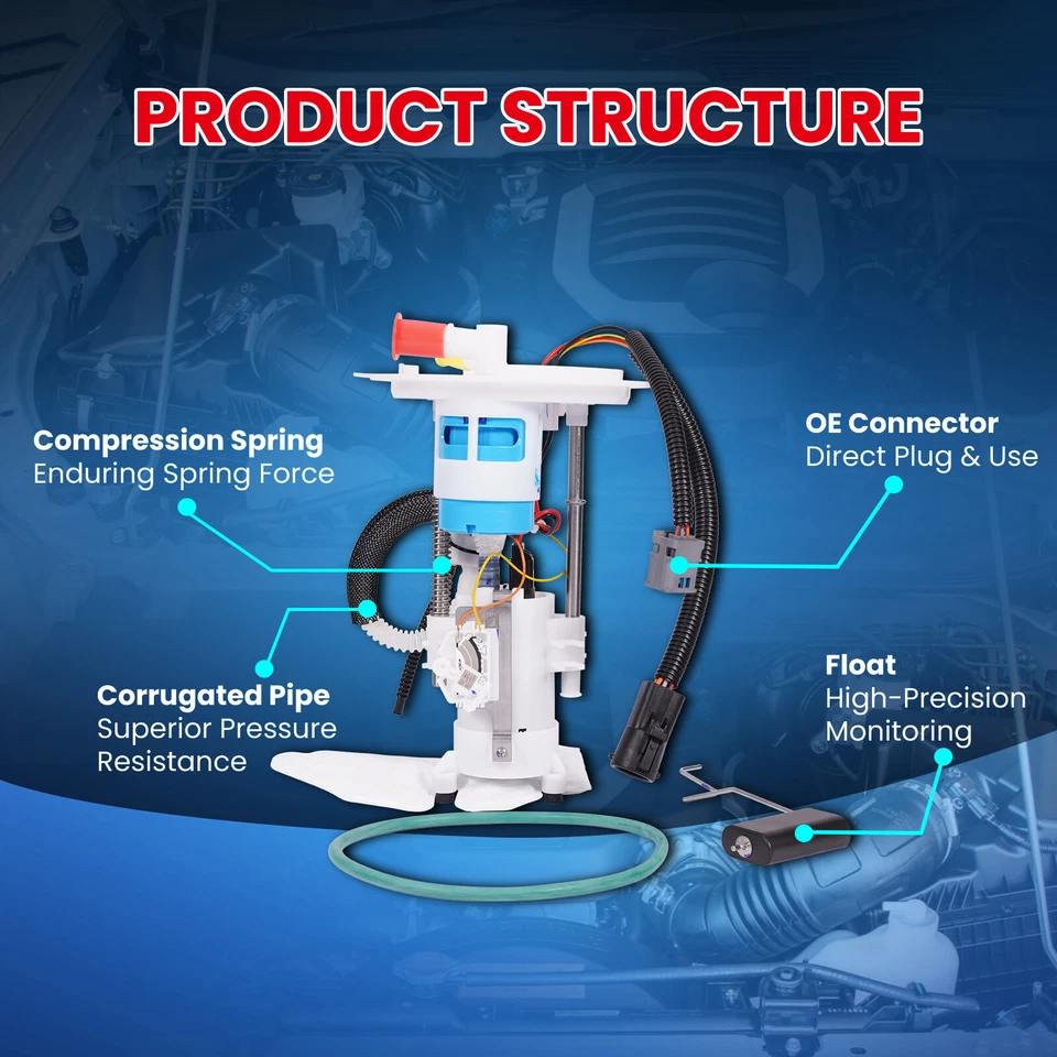 Conjunto de módulo de bomba de combustible para 06-09 Ford Explorer Sport Trac Mercury Mountaineer Foto 4 de 4