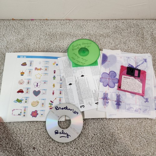 Embroidery Design No. 64 for Brother Bernina etc. Floppy CD - Picture 3 of 10
