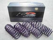 D2 Racing For 14-15 Honda Civic Include SI Drop Pro Lowering Springs Kit Set