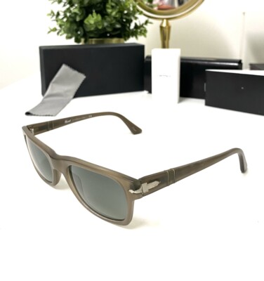 Authentic Vintage Hand Crafted Persol 3037-S Rectangular Rubber