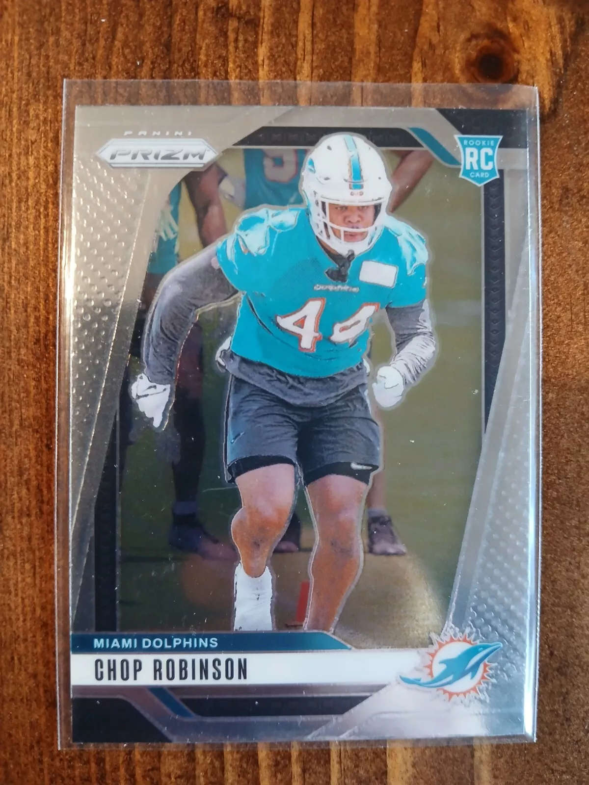 Chop Robinson trading card