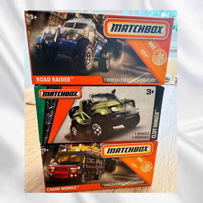 Matchbox - Serie MBX City / MBX Explorers - Retrobox 2016 - 2019/ für Südamerika