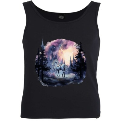 Tank Top Einhorn Fabelwesen Pferd Märchen Unicorn Kuscheltier Traumland 401594s