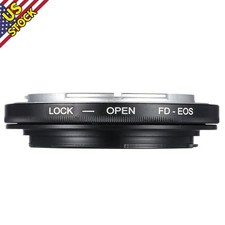 FD-EOS Mount Adapter Ring For Canon FD Lens to EF EOS Mount Camera Camcorder New