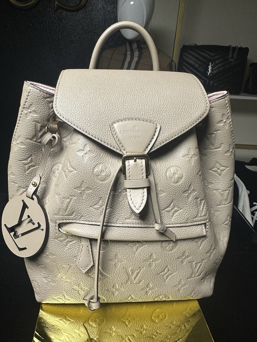 louis vuitton 2020 backpack Louis Vuitton Monogram Montsouris PM Backpack 2020 Spring Collection