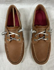 Sperry Top-Sider Songfish Croc Cashew Womans Shoe 7.5M Slide In Casual Boat Shoe