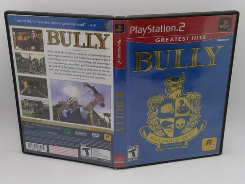 Bully (Sony PlayStation 2, 2006) Complete Tested Working - Free Ship