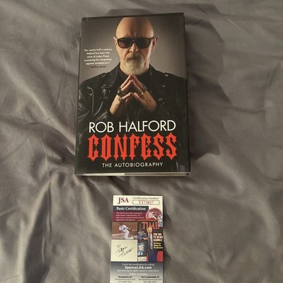 Confess : The Autobiography by Rob Halford 2020 Hardcover Autographed JSA Cert