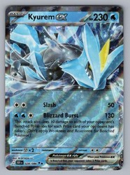 Kyurem ex 028/086 SV: Black Bolt Double Rare Holo