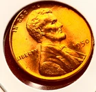 1950-P Lincoln Wheat Cent Penny GEM RED BU From an Original Bank Roll