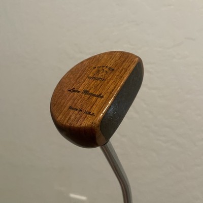 Wooden Mallet Putter 35  Right Hand  Lamkin Grip Putter Woods - Lynn Marusha USA