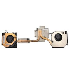 CPU GPU Fan and Heatsink For Lenovo ThinkPad P53 Type 20QN, 20QQ  02DM016