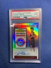 2019-20 Contenders Terance Mann The Finals Ticket RC Auto #11/49 Psa 9