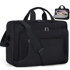 Laptop Bag 15.6 Inch Laptop Briefcase Computer Bag for Men Women Waterproof B...
